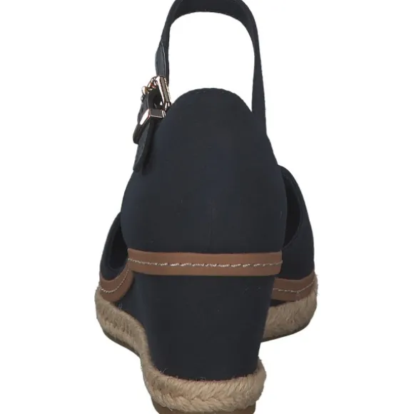 Tommy Hilfiger FW0FW04787, Keilpumps, Damen, Blau (Desert Sky)