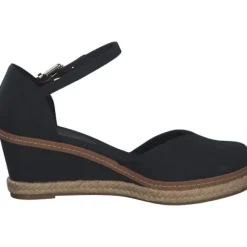 Tommy Hilfiger FW0FW04787, Keilpumps, Damen, Blau (Desert Sky)