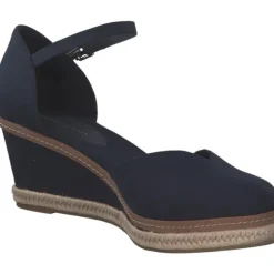 Tommy Hilfiger FW0FW04787, Keilpumps, Damen, space blue