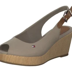 Tommy Hilfiger FW0FW04788, Keilsandaletten, Damen, Beige