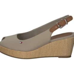 Tommy Hilfiger FW0FW04788, Keilsandaletten, Damen, Beige
