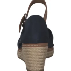 Tommy Hilfiger FW0FW00906, Keilsandaletten, Damen, midnight