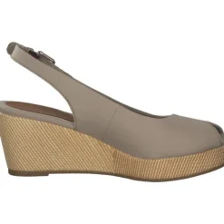 Tommy Hilfiger FW0FW04788, Keilsandaletten, Damen, Beige