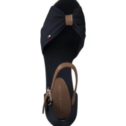 Tommy Hilfiger FW0FW00906, Keilsandaletten, Damen, midnight