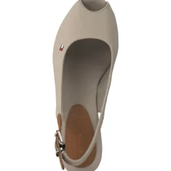 Tommy Hilfiger FW0FW04788, Keilsandaletten, Damen, Beige