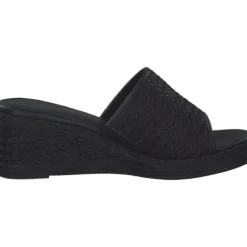 Tommy Hilfiger FW0FW07927, Plateau-Pantoletten, Damen, black