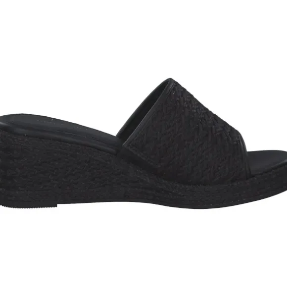 Tommy Hilfiger FW0FW07927, Plateau-Pantoletten, Damen, black