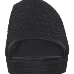 Tommy Hilfiger FW0FW07927, Plateau-Pantoletten, Damen, black