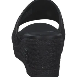 Tommy Hilfiger FW0FW07927, Plateau-Pantoletten, Damen, black