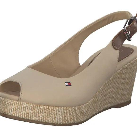 Tommy Hilfiger FW0FW04788, Sandaletten, Damen, harvest wheat