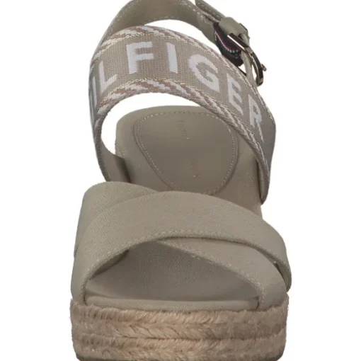Tommy Hilfiger FW0FW07091, Sandaletten, Damen, sandal wood