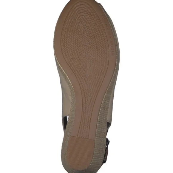 Tommy Hilfiger FW0FW04788, Sandaletten, Damen, harvest wheat