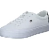 Tommy Hilfiger FW0FW07675, Schnürschuhe, Damen, Weiß