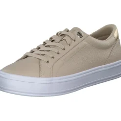 Tommy Hilfiger FW0FW07778, Schnürschuhe, Damen, Beige