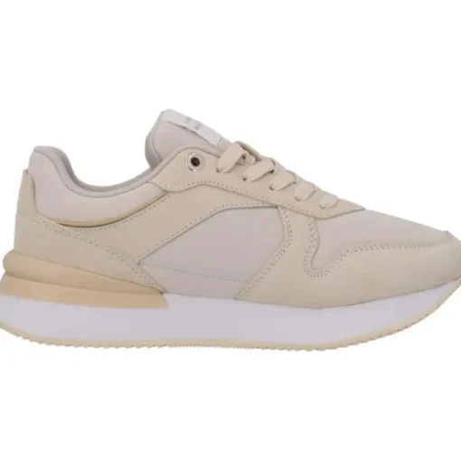 Tommy Hilfiger FW0FW07383, Schnürschuhe, Damen, Beige