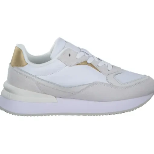 Tommy Hilfiger FW0FW07816, Schnürschuhe, Damen, Weiß