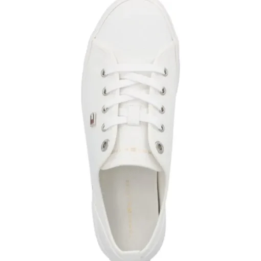 Tommy Hilfiger FW0FW08063, Schnürschuhe, Damen, Weiß