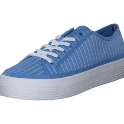 Tommy Hilfiger FW0FW06530, Sneakers Low, Damen, Blau