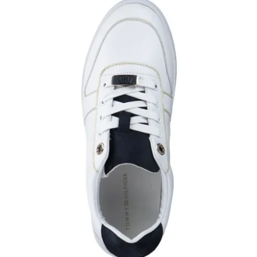 Tommy Hilfiger FW0FW05920, Sneakers Low, Damen, white/desert sky