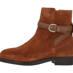 Tommy Hilfiger FW0FW07482, Stiefeletten, Damen, Braun (Cognac)