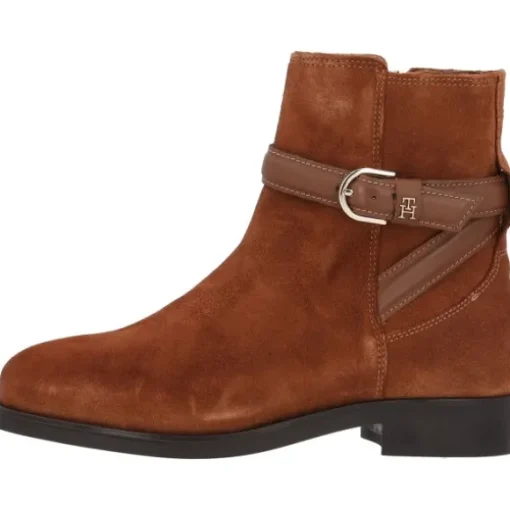 Tommy Hilfiger FW0FW07482, Stiefeletten, Damen, Braun (Cognac)