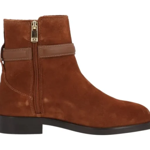 Tommy Hilfiger FW0FW07482, Stiefeletten, Damen, Braun (Cognac)