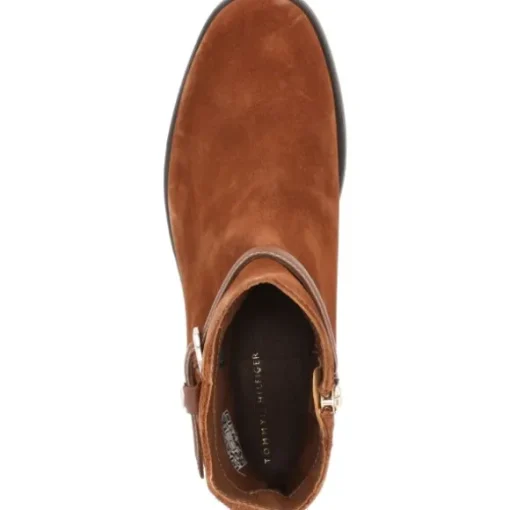 Tommy Hilfiger FW0FW07482, Stiefeletten, Damen, Braun (Cognac)