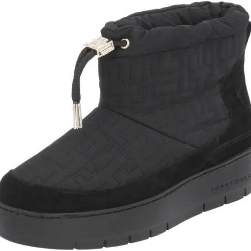 Tommy Hilfiger FW0FW07637, Winterstiefel, Damen, Schwarz