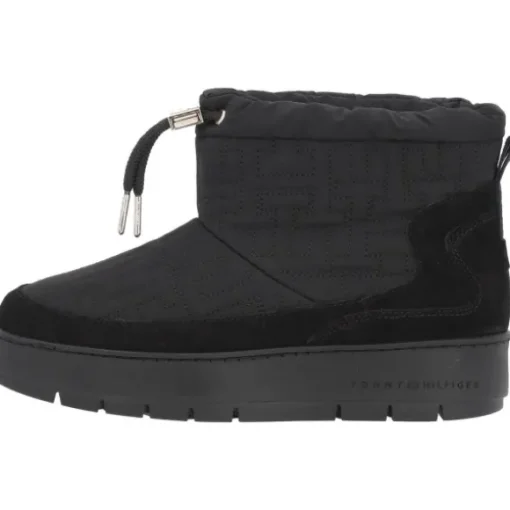 Tommy Hilfiger FW0FW07637, Winterstiefel, Damen, Schwarz
