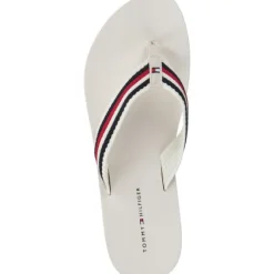 Tommy Hilfiger FW0FW07147, Zehentrenner, Damen, feather white