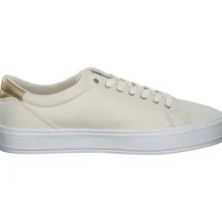 Tommy Hilfiger FW0FW07682-AEF Essential Vulc Canvas, Schnürschuhe, Damen, Beige
