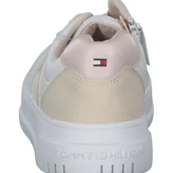 Tommy Hilfiger T3A9-32723, Schnürschuhe, Kinder, bianco/rosa/beige