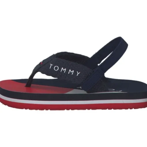 Tommy Hilfiger T1B2-30746, Badelatschen, Kinder, Blau