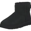 UGG Classic Mini 1016222, Schlupfstiefeletten, Damen, Schwarz (Black)