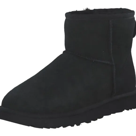 UGG Classic Mini 1016222, Schlupfstiefeletten, Damen, Schwarz (Black)