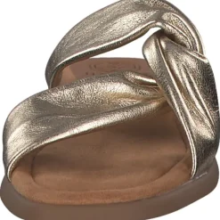 Unisa Camby, Plateau-Pantoletten, Damen, platino