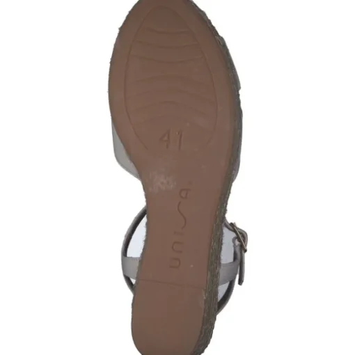 Unisa Kira, Plateau-Sandaletten, Damen, IVORY