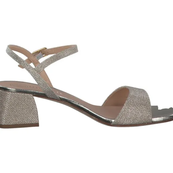 Unisa Kirk, Plateau-Sandaletten, Damen, platino