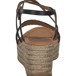 Unisa Kusi, Plateau-Sandaletten, Damen, schwarz