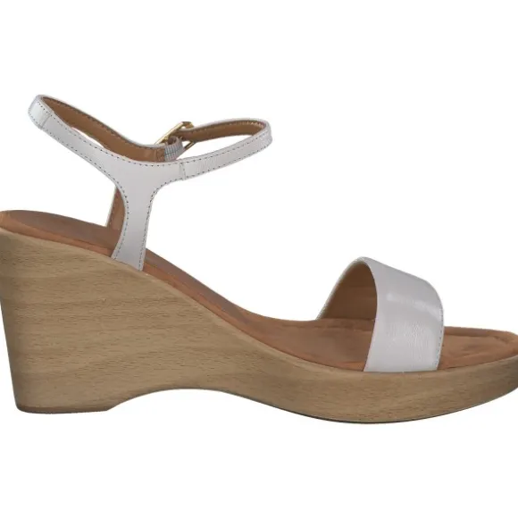 Unisa Rita, Plateau-Sandaletten, Damen, IVORY