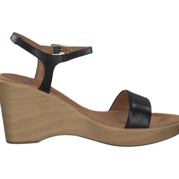 Unisa Rita, Plateau-Sandaletten, Damen, black