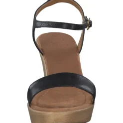 Unisa Rita, Plateau-Sandaletten, Damen, black