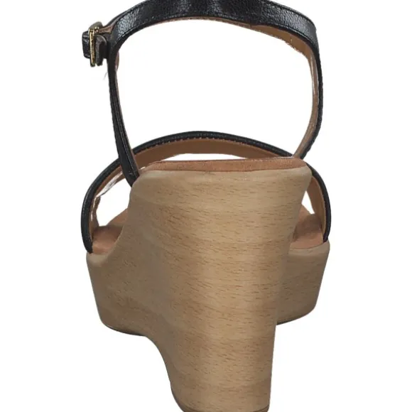 Unisa Rita, Plateau-Sandaletten, Damen, black