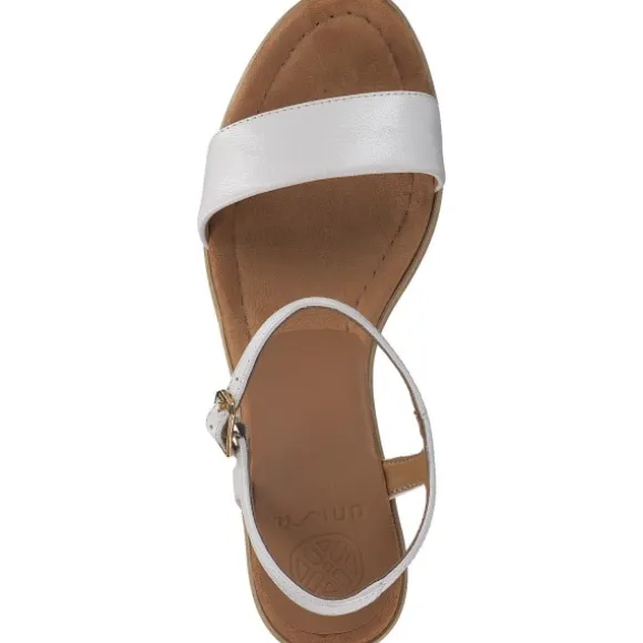 Unisa Rita, Plateau-Sandaletten, Damen, IVORY