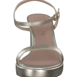 Unisa Soro, Plateau-Sandaletten, Damen, platino