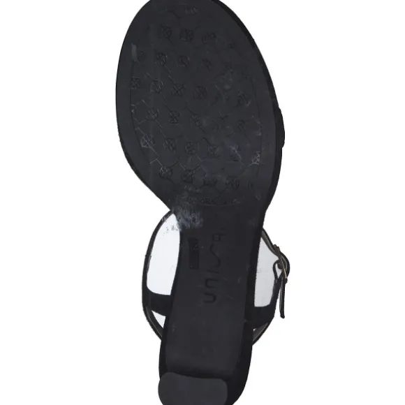 Unisa Soro, Plateau-Sandaletten, Damen, schwarz