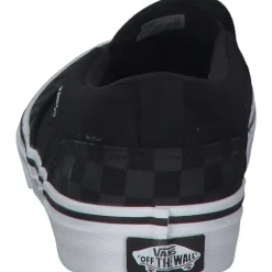 Vans Asher Checkers VN000VH0, Sneakers Low, Kinder, Schwarz