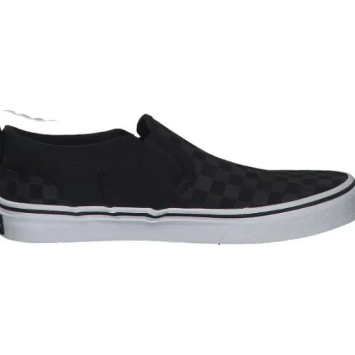 Vans Asher Checkers VN000VH0, Sneakers Low, Kinder, Schwarz