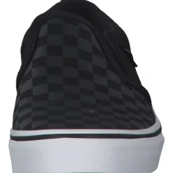 Vans Asher Checkers VN000VH0, Sneakers Low, Kinder, Schwarz