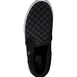 Vans Asher Checkers VN000VH0, Sneakers Low, Kinder, Schwarz